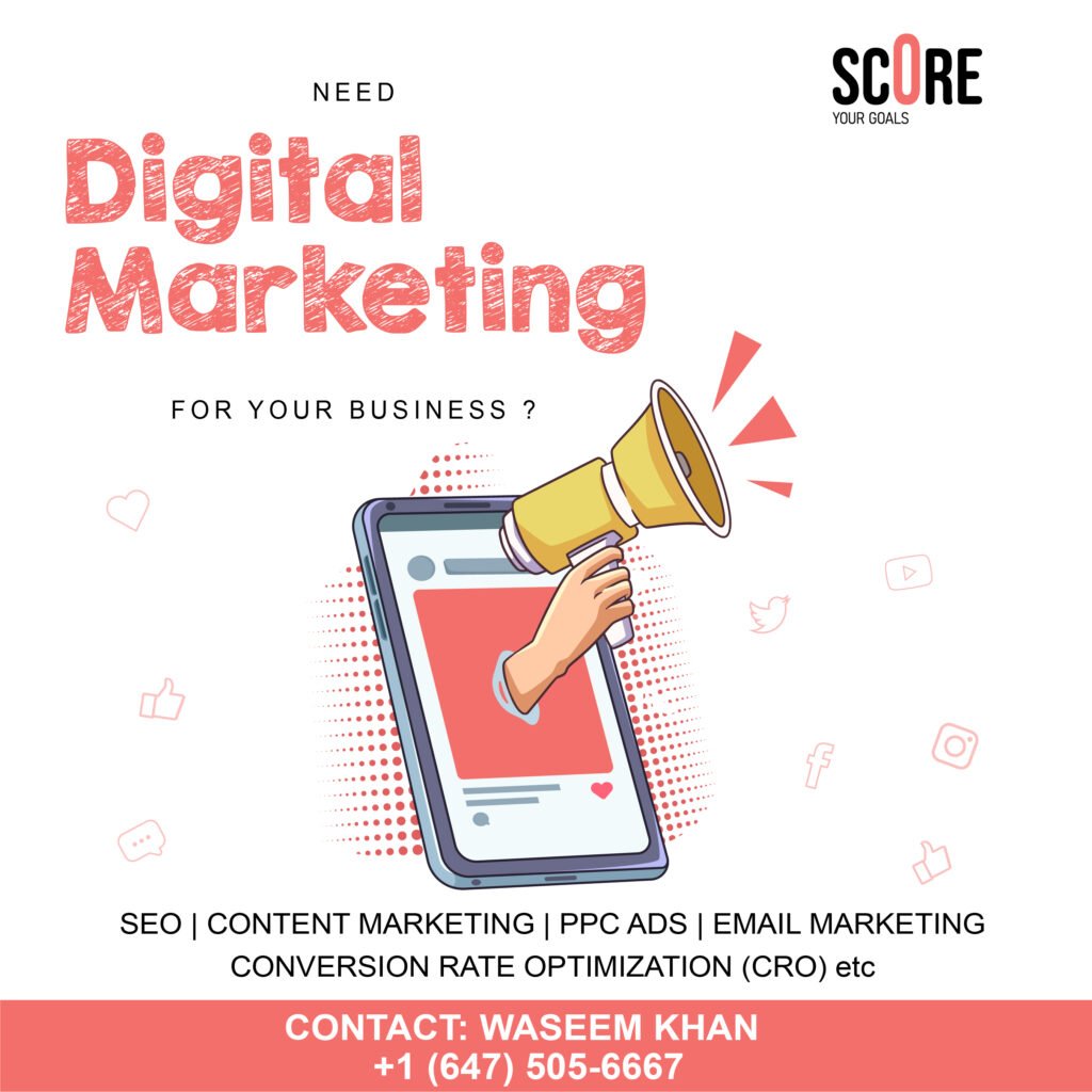 digital marketing flyers